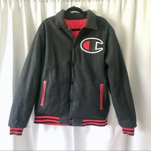 champion reversible bomber jacket
